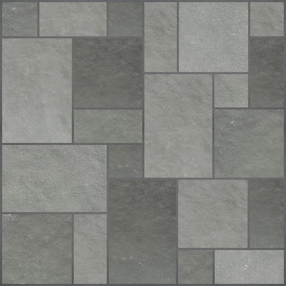 Kota Blue Limestone Paving Slabs – Mixed – 22mm (15.3sqm)