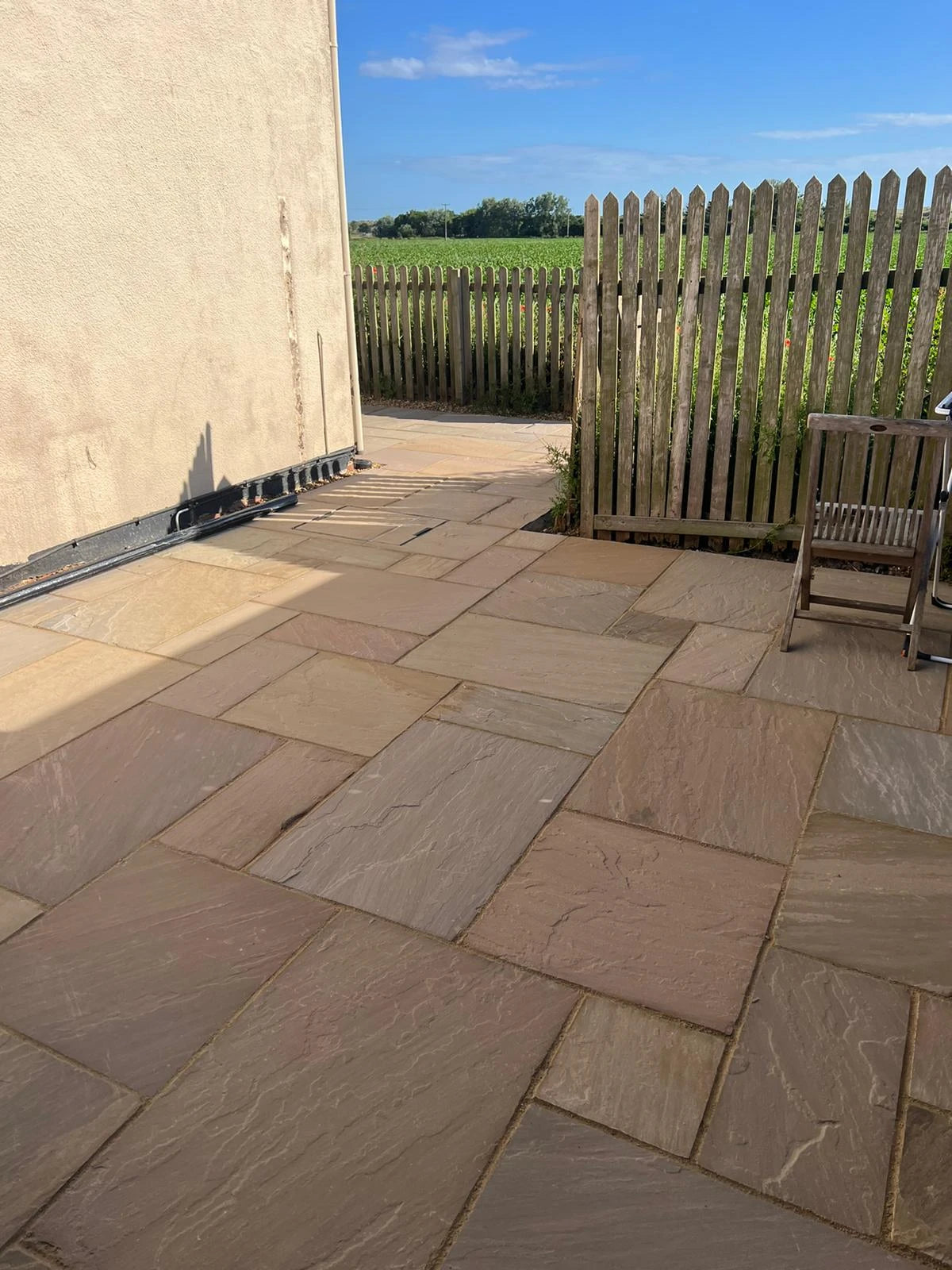 Raj Green Indian Sandstone Paving Slabs – Mixed – Patio Kit – 18mm (20.71sqm)